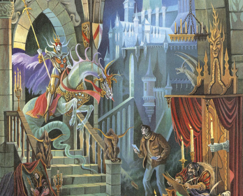 Magnin-Appel Atout Reproduction sur toile du tableau Appel d'Atout de Florence Magnin