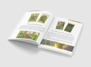 Pages intérieures livret tarot de la Marelle FR