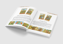 Inner pages guidebook Maze tarot EN