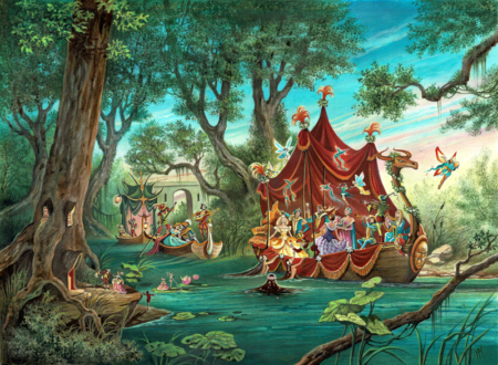 Toile La Fête du Printemps de Florence Magnin