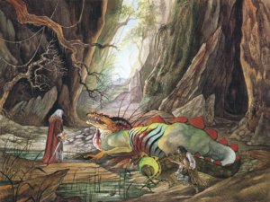 La mort du dragon de Florence Magnin
