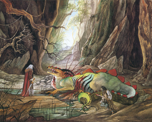 La mort du dragon de Florence Magnin