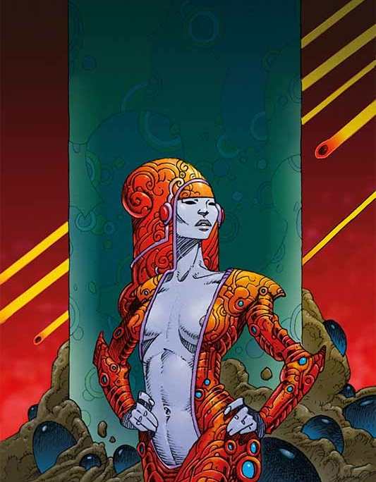 Illustrations Des Mondes Incertains de Philippe Caza