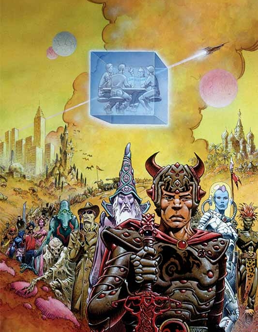 Illustration Simulacres de Philippe Caza