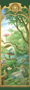L'Eté, toile extraite du quadriptyque L'Enfance de Florence Magnin