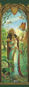 L'Eté, toile extraite du quadriptyque Les Quatre Saisons de Florence Magnin