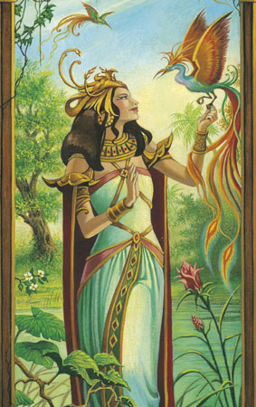 L'Eté, toile extraite du quadriptyque Les Quatre Saisons de Florence Magnin