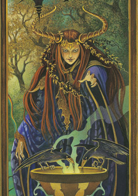 L'Automne, toile extraite du quadriptyque Les Quatre Saisons de Florence Magnin