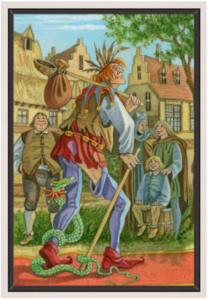 Cadre argent de la toile Le Mat de Florence Magnin au format L (A2)