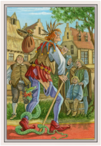 Cadre blanc de la toile Le Mat de Florence Magnin au format L (A2)