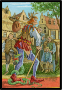 Cadre noir de la toile Le Mat de Florence Magnin au format XXL (A0)