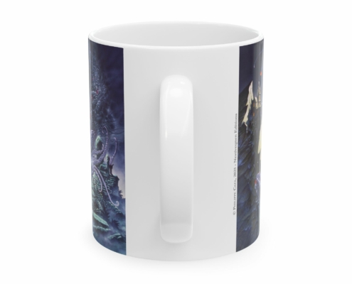 Caza Mug Cthulhu-Ecran dos Dos du mug Cthulhu-Ecran de Philippe Caza