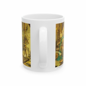 Dos du mug Epées du Labyrinthe de Florence Magnin