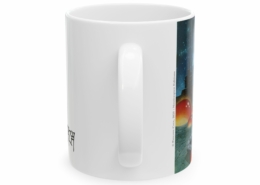 Caza Mug Temple Nuit dos Dos du mug Le Temple de la Nuit de Philippe Caza