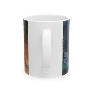 Dos du mug Tschaï A de Philippe Caza