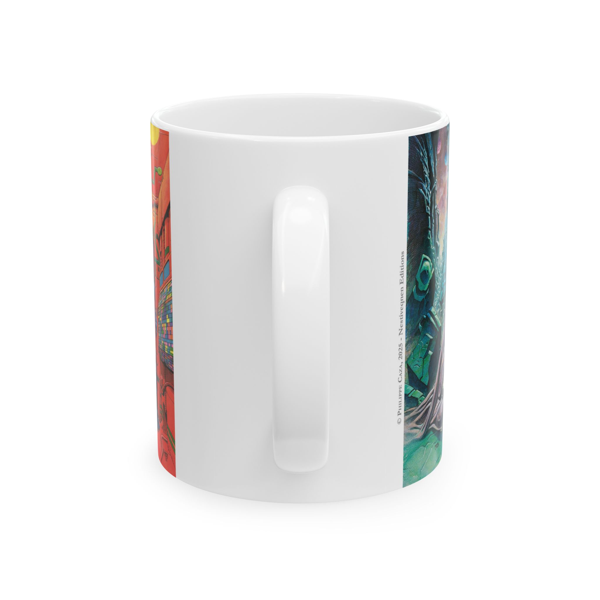 Caza Mug Tschaï B dos Dos du mug Tschaï B de Philippe Caza