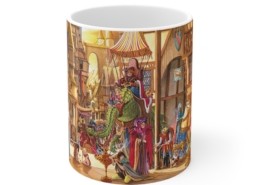 Magnin Mug Auberge-Sirene Face Devant du mug L'Auberge de la Sirène de Florence Magnin