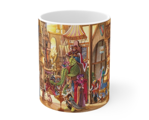 Magnin Mug Auberge-Sirene Face Devant du mug L'Auberge de la Sirène de Florence Magnin