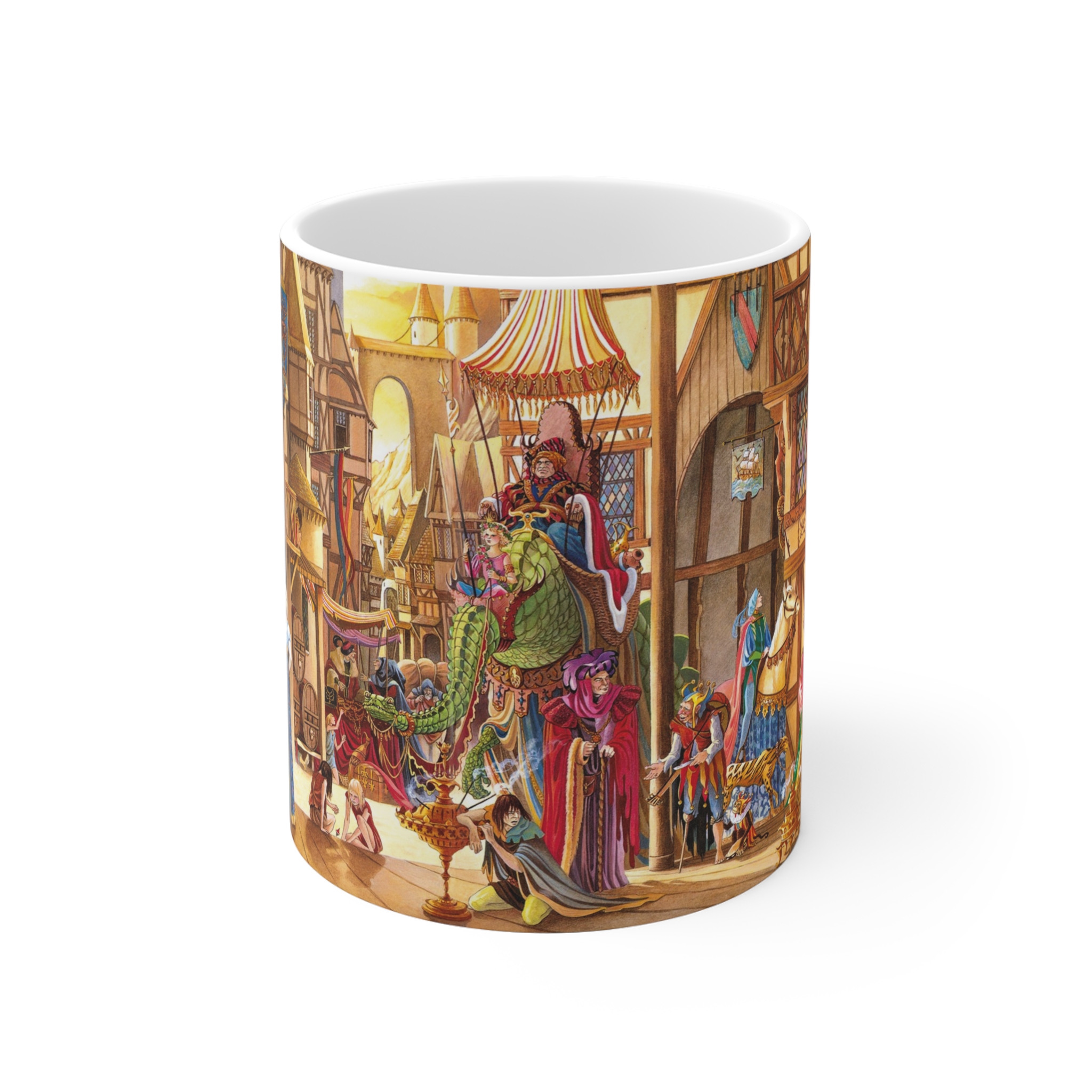 Magnin Mug Auberge-Sirene Face Devant du mug L'Auberge de la Sirène de Florence Magnin