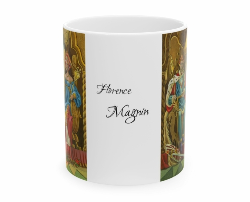Magnin Mug Arcanes-III-IV face Devant du mug Arcanes-III-IV de Florence Magnin