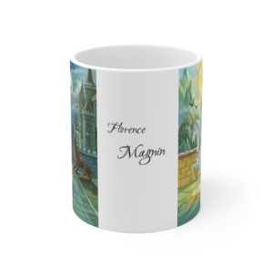 Devant du mug Arcanes-XVIII-XIX de Florence Magnin