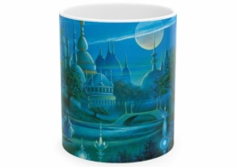 Magnin Mug Pays-lunaire Face Devant du mug Le Pays lunaire de Florence Magnin