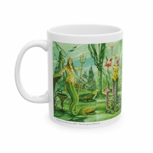 Côté gauche du mug Coupes du Labyrinthe de Florence Magnin