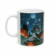 Caza Mug Temple Nuit Gauche Côté gauche du mug Le Temple de la Nuit de Philippe Caza