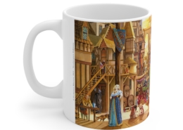 Magnin Mug Auberge-Sirene gauche Côté gauche du mug L'Auberge de la Sirène de Florence Magnin