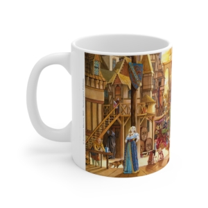 Côté gauche du mug L'Auberge de la Sirène de Florence Magnin