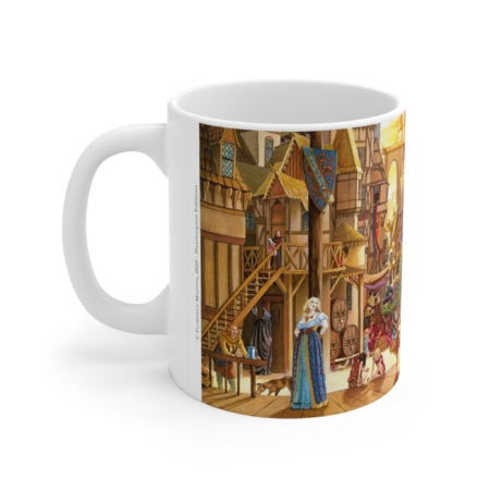 Côté gauche du mug L'Auberge de la Sirène de Florence Magnin