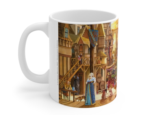 Magnin Mug Auberge-Sirene gauche Côté gauche du mug L'Auberge de la Sirène de Florence Magnin