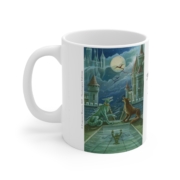 Magnin Mug Arcanes-XVIII-XIX gauche Côté gauche du mug Arcanes-XVIII-XIX de Florence Magnin