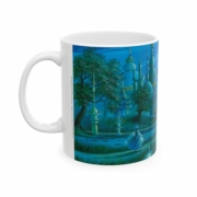 Magnin Mug Pays-lunaire gauche Côté gauche du mug Le Pays lunaire de Florence Magnin