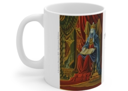 Magnin Mug Arcanes-II-V gauche Côté gauche du mug Arcanes-II-V de Florence Magnin