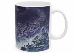 Caza Mug Cthulhu-Ecran Droite Côté droit du mug Cthulhu-Ecran de Philippe Caza