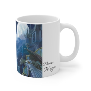 Côté droit du mug Tir Na Nogh't de Florence Magnin en contexte