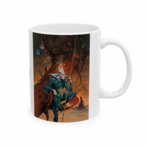 Côté droit du mug Tschaï A de Philippe Caza