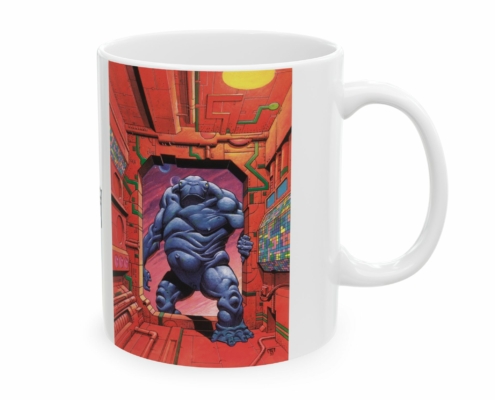 Caza Mug Tschaï B droite Côté droit du mug Tschaï B de Philippe Caza