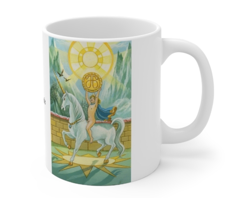 Magnin Mug Arcanes-XVIII-XIX droit Côté droit du mug Arcanes-XVIII-XIX de Florence Magnin