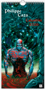 Couverture du calendrier 2026 Grand format de Philippe Caza