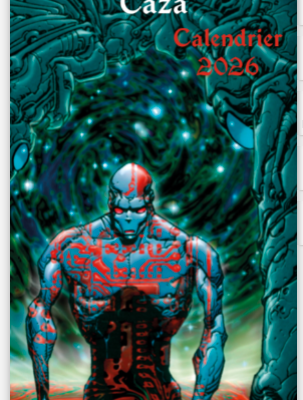 Couverture du calendrier 2026 Grand format de Philippe Caza