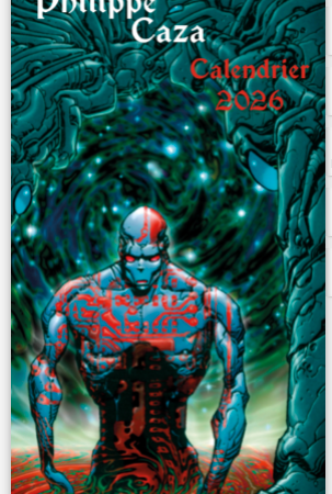 Couverture du calendrier 2026 Grand format de Philippe Caza