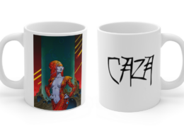 Caza Mug Mondes Incertains Deux cotes Les deux faces du mug Mondes Incertains de Philippe Caza