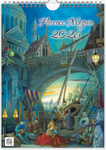 Couverture du calendrier 2026 A3 de Florence Magnin