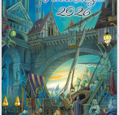 Couverture du calendrier 2026 A3 de Florence Magnin