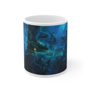 Devant du mug Jules Verne-L'Atlantide de Didier Graffet