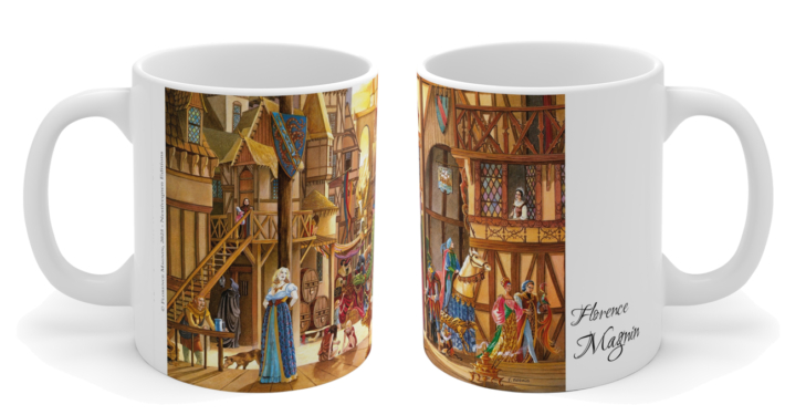 Les deux faces du mug L'auberge de la sirène de Florence Magnin