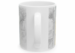 Graffet Mug Dragonfly Dos Dos du mug Art Deco-Dragonfly Hall de Didier Graffet