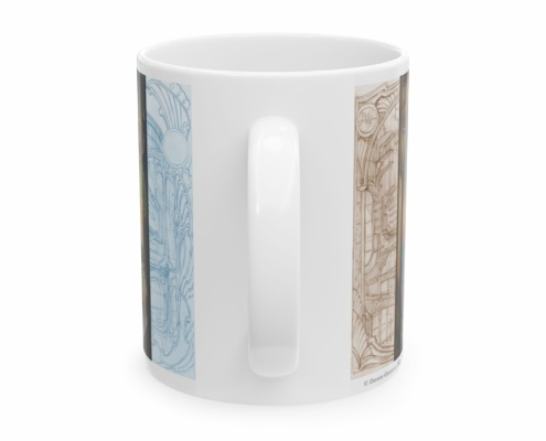 Graffet Mug Trocadéro dos Dos du mug Art Deco-Trocadéro de Didier Graffet